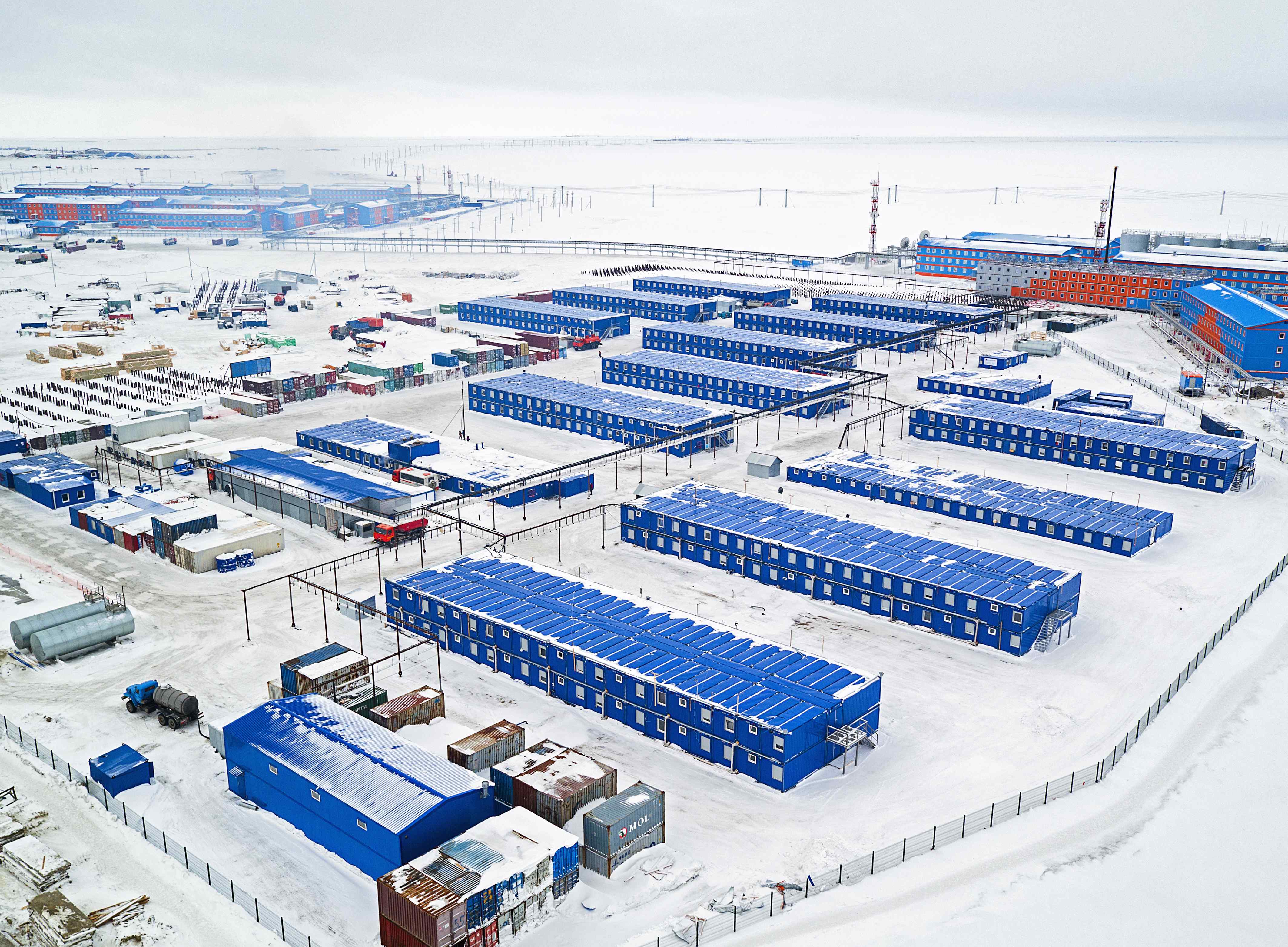 Construction camps and offices